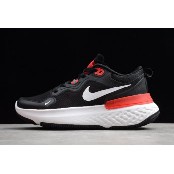 2020 Nike Epic React Flyknit 3 Black Red-White CW1777-001 Shoes